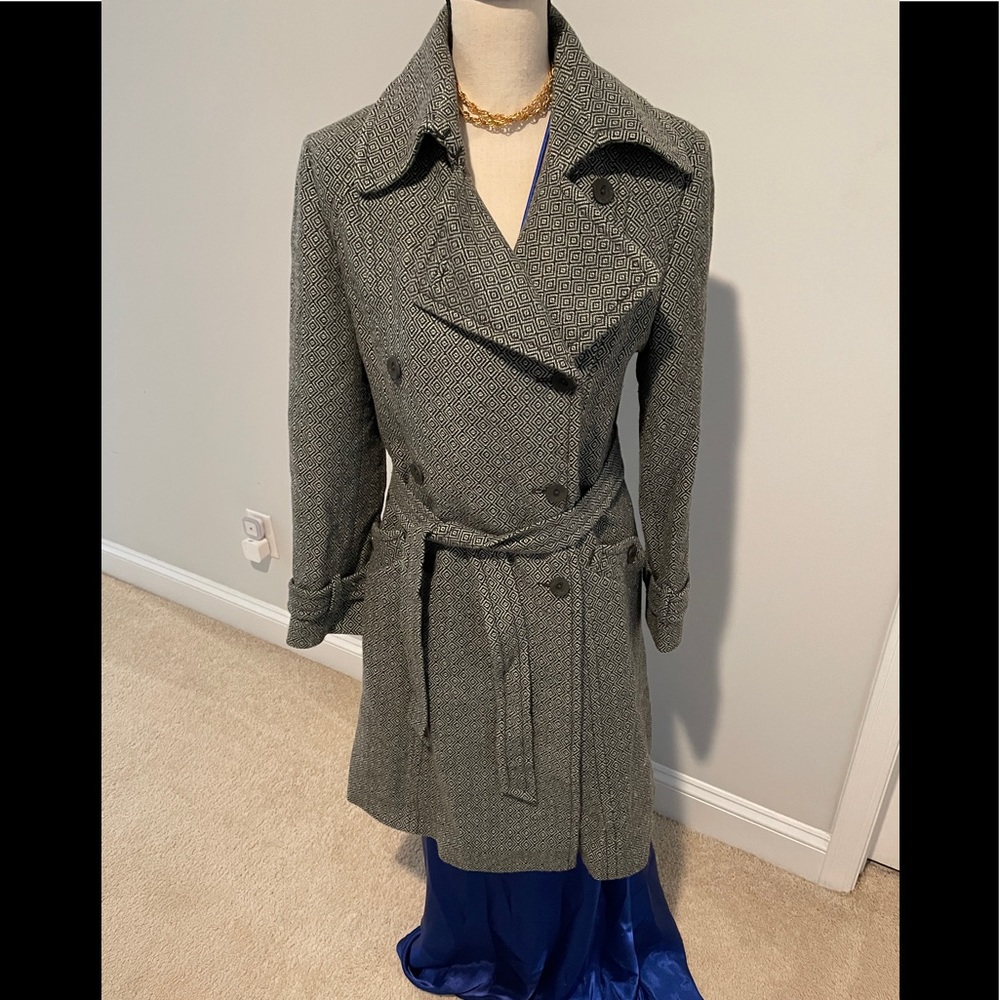 ✨ VINTAGE TED BAKER LONDON WINTER COAT – ELEGANT, TIMELESS & RARE (SIZE 4) ✨